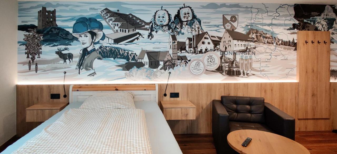 Hotel Braustube Wehle Dunningen Exteriér fotografie