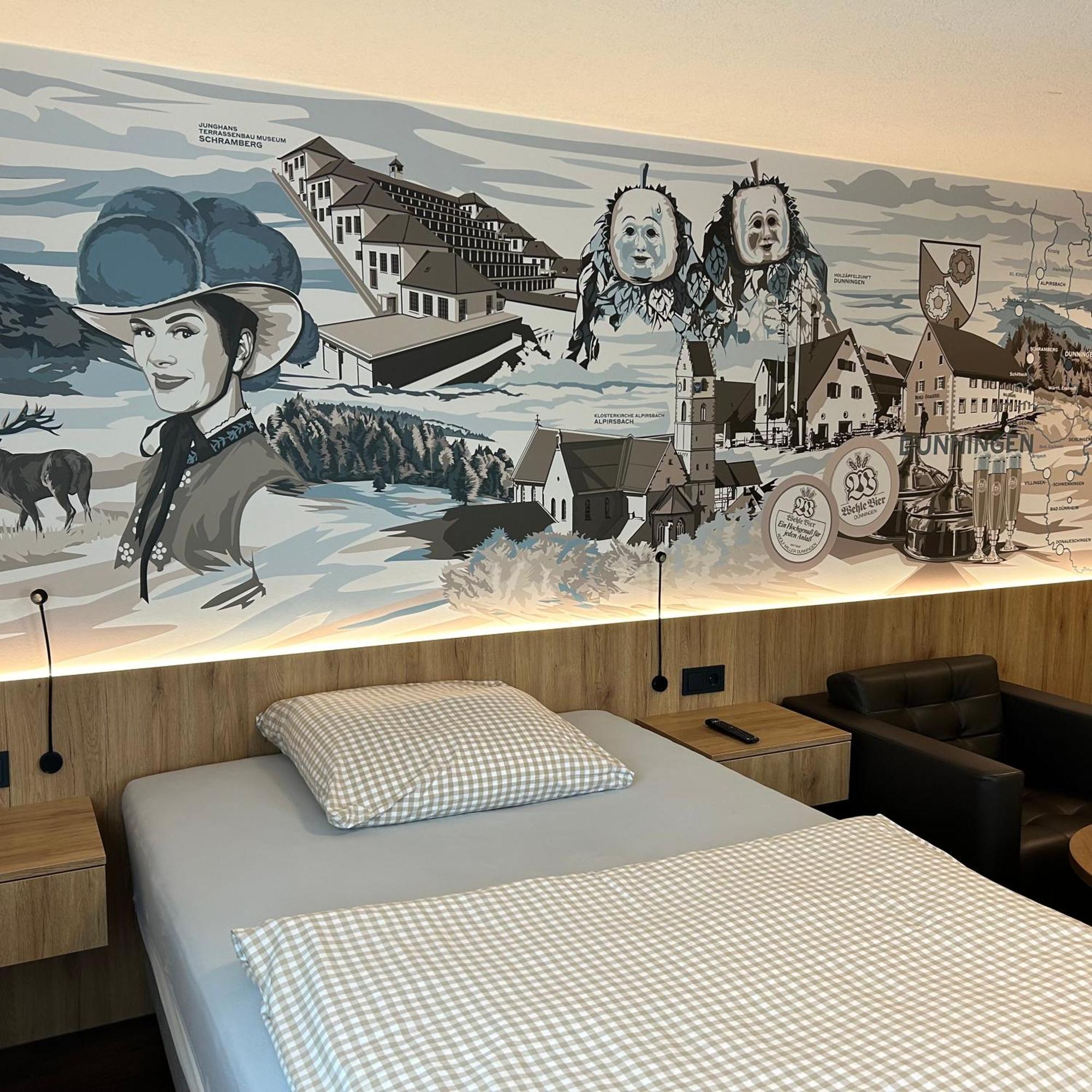 Hotel Braustube Wehle Dunningen Exteriér fotografie